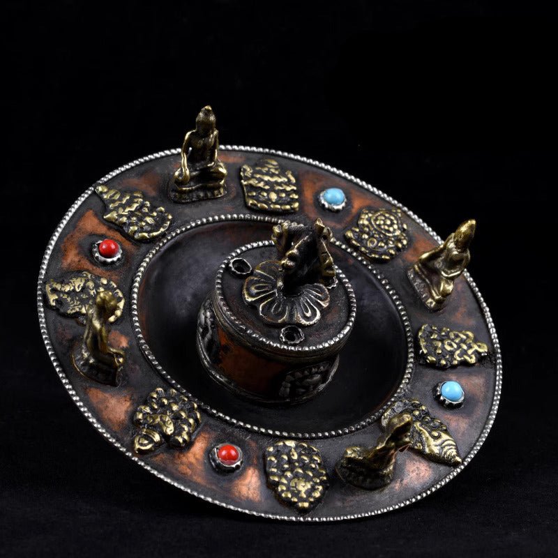 Nepal Buddha Antique Incense Burner