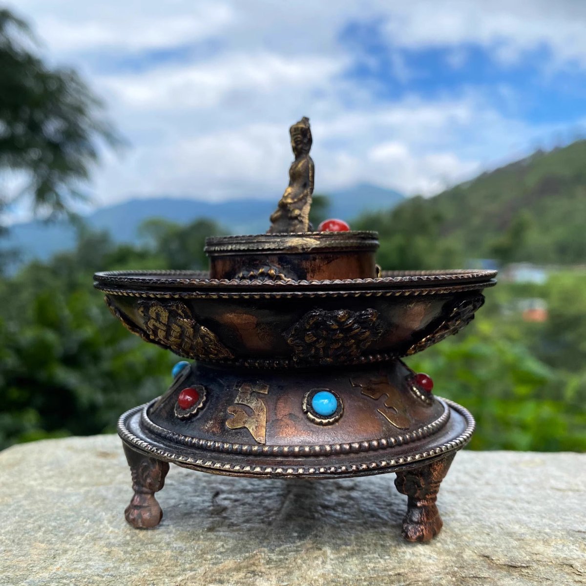Nepal Buddha Incense Burner