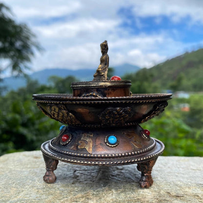 Nepal Buddha Incense Burner
