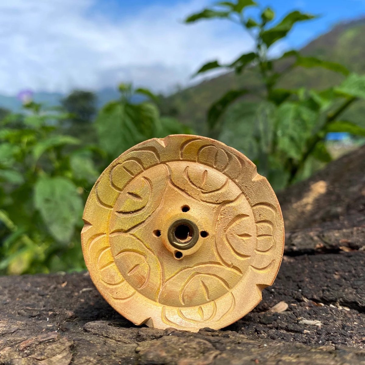 Nepal Original Wooden Incense Stick Holder