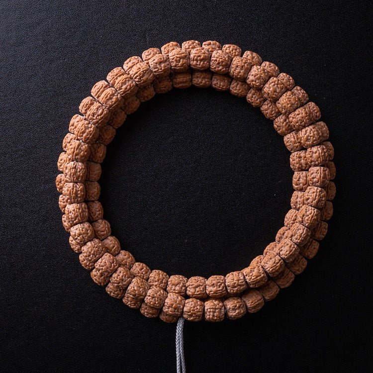 5 Mukhi Rudraksha Bodhi Seed Mala - Rudraksha Mala Jewelry