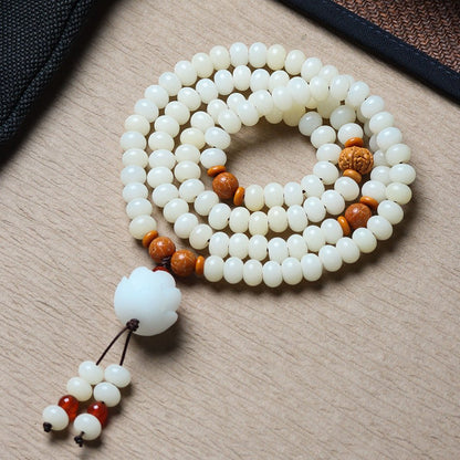 Bodhi Root Seed Bracelet - Rudraksha Mala Jewelry