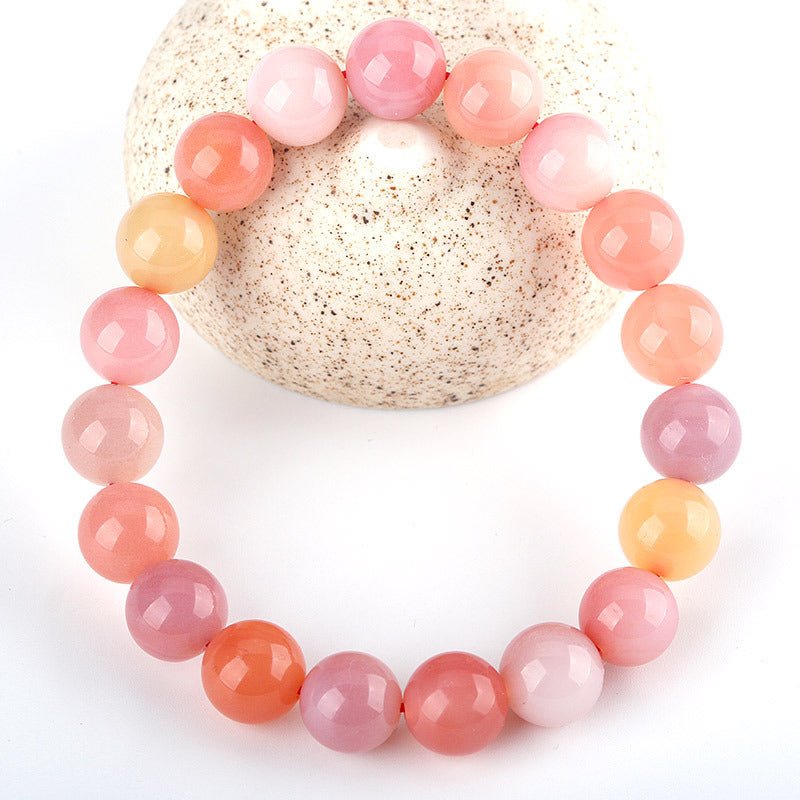 Carnelian Crystal Bracelet - Rudraksha Mala Jewelry