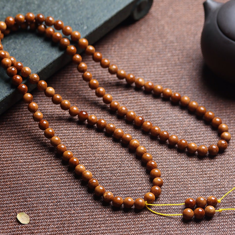 Koka Seed 108 Mala Beads - Rudraksha Mala Jewelry