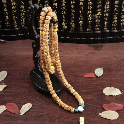 Mala Bead Necklace Indonesia Seed - Rudraksha Mala Jewelry