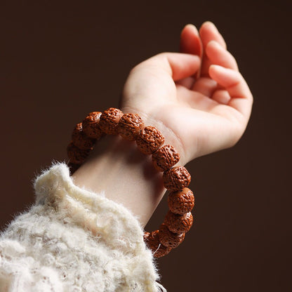 Mala Bracelet Buddhist - Rudraksha Mala Jewelry