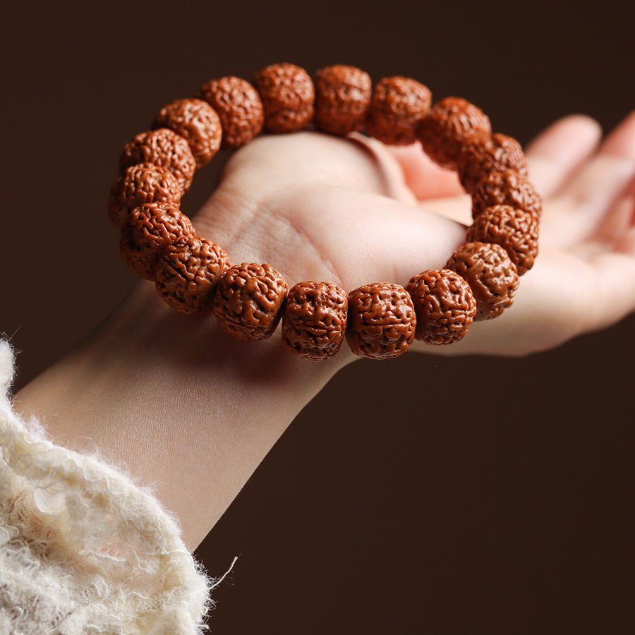 Mala Bracelet Buddhist - Rudraksha Mala Jewelry