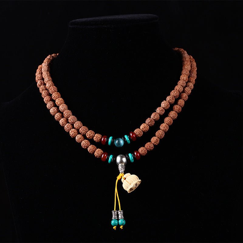 Mala Necklace Indonesia Little Rudraksha - Rudraksha