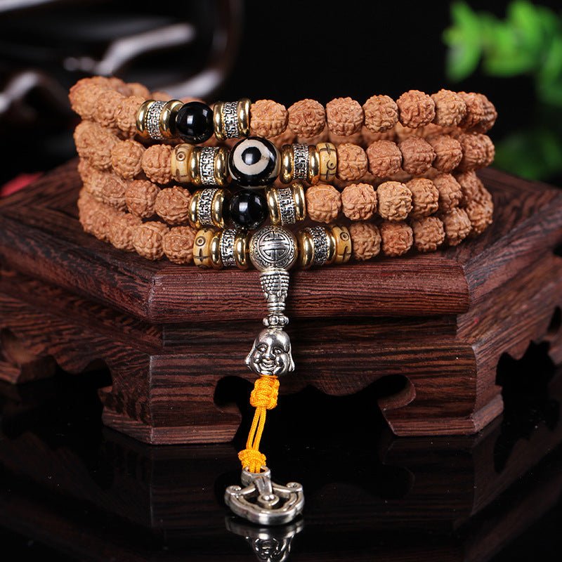 Mala Necklace Indonesia Little Rudraksha - Rudraksha