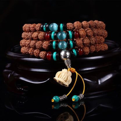 Mala Necklace Indonesia Little Rudraksha - Rudraksha