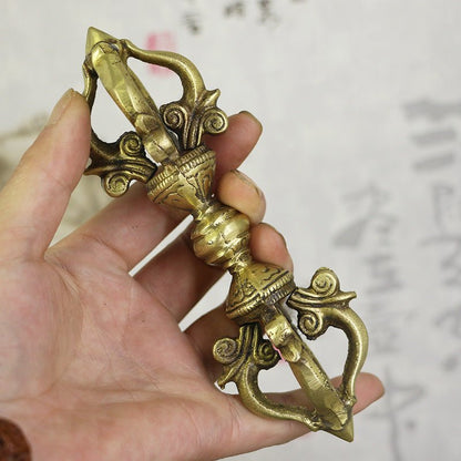 Nepal Handmade Brass Lord Indra Vajra