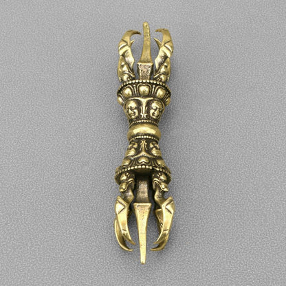 Nepal Handmade Full Brass Antique Vajra