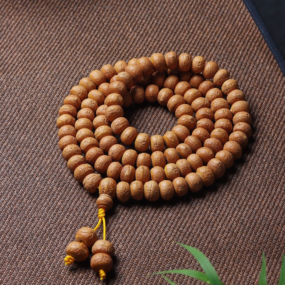 COOLSTEELANDBEYOND Braccialetto di Marrone Rosso Bianco Legno, Bracciale Uomo Donna, 8mm Tibetan Beads Buddhist Prayer Mala, Estensibile COOLSTEELANDBEYOND Braccialetto di Marrone Rosso Bianco Legno, Bracciale Uomo Donna, 8mm Tibetan Beads Buddhist Prayer Mala, Estensibile