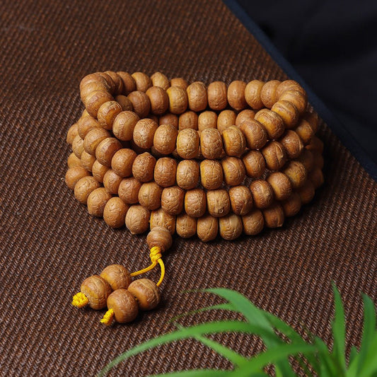 Phoenix Eye Tibetan Buddhist Beads - Rudraksha Mala Jewelry