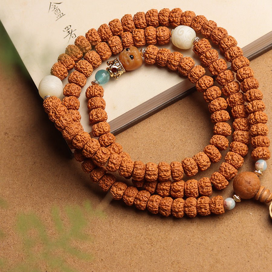 Rudraksha Mala Beads 108 - Rudraksha Mala Jewelry