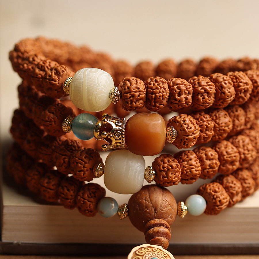 Rudraksha Mala Beads 108 - Rudraksha Mala Jewelry