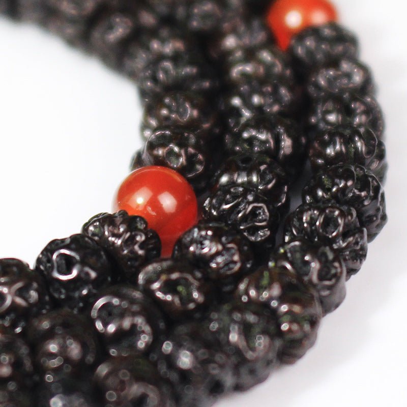 Ruyi Bodhi Beads Bracelet - Rudraksha Mala Jewelry